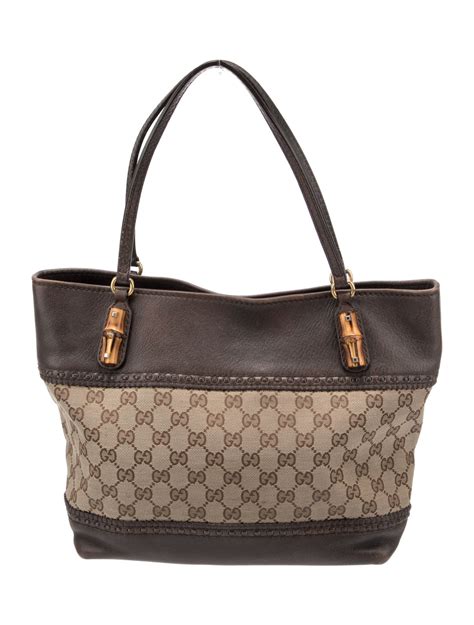 Gucci GG Canvas Laidback Crafty Tote Bag 